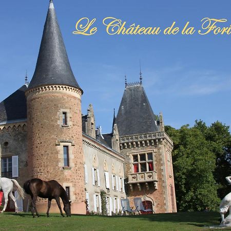 Chateau De La Forie Saint-Etienne-sur-Usson Esterno foto