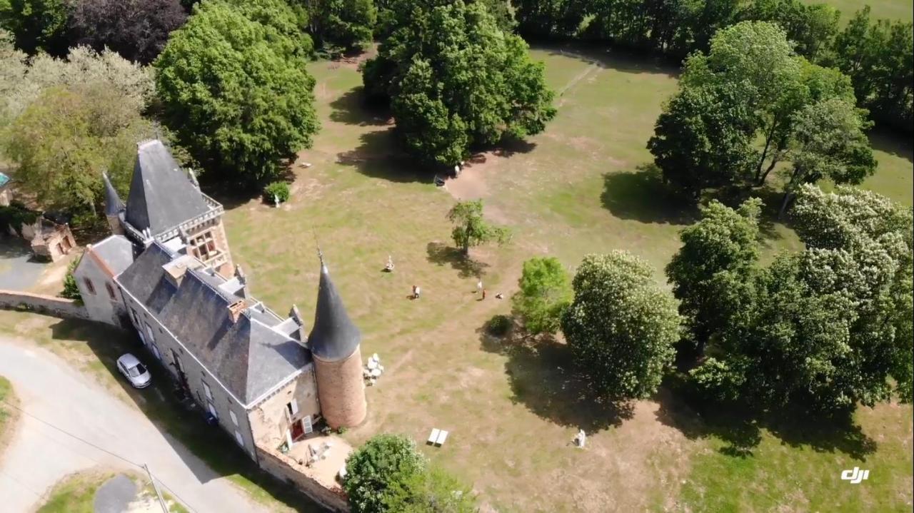 Chateau De La Forie Saint-Etienne-sur-Usson Esterno foto