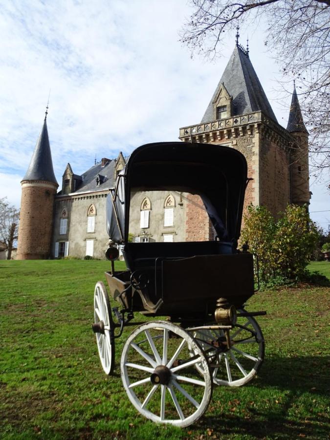 Chateau De La Forie Saint-Etienne-sur-Usson Esterno foto