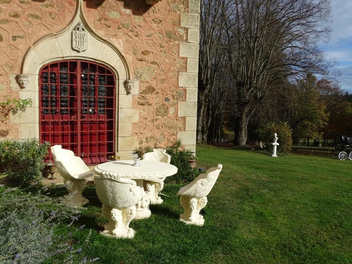 Chateau De La Forie Saint-Etienne-sur-Usson Esterno foto